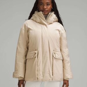 NWT Lululemon StretchSeal Waterproof Down-Filled Parka Trench